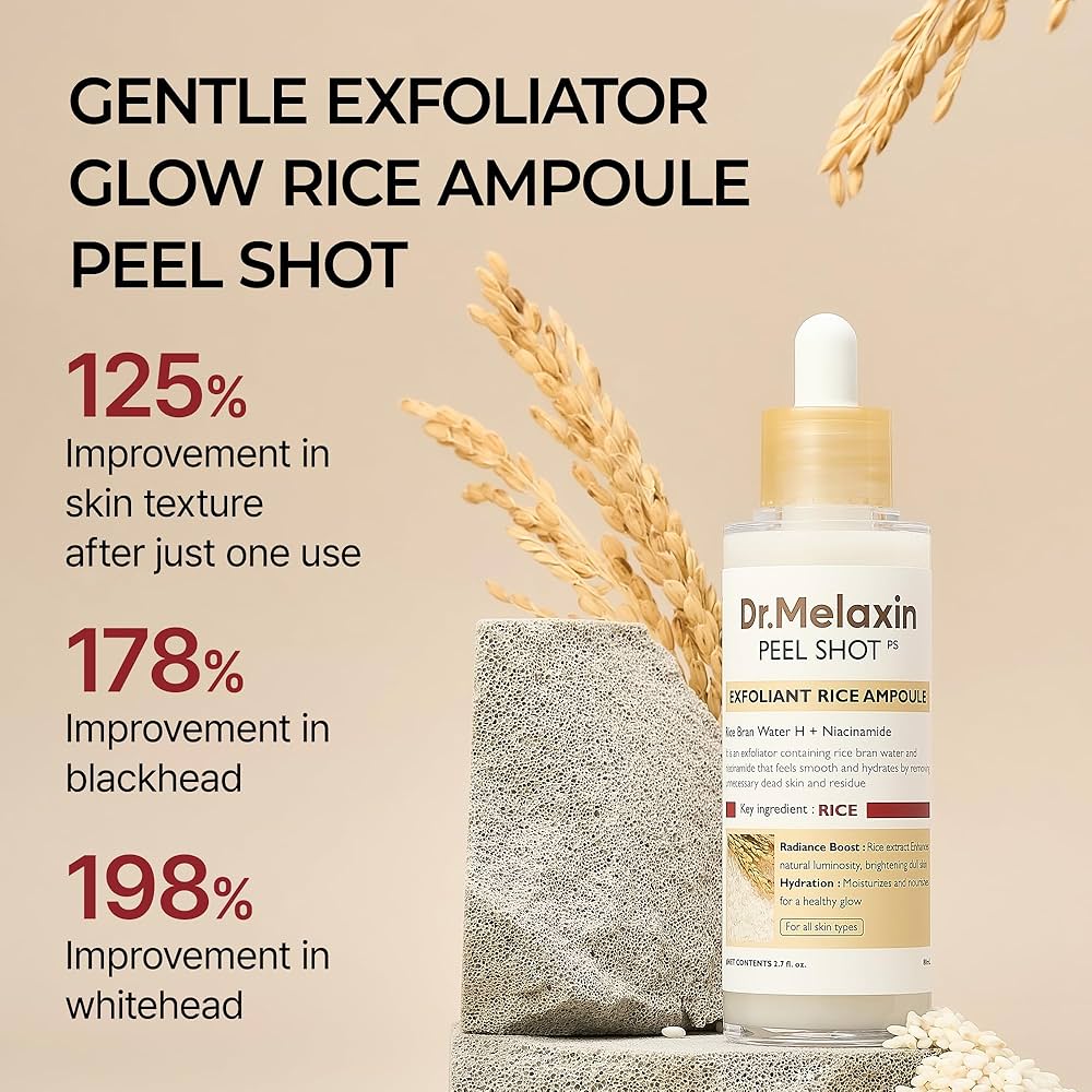 CalmCore™ - Dr. Melaxin Rice Peel Shot Duo Serum