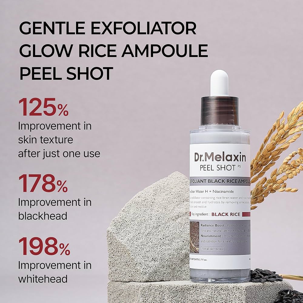 CalmCore™ - Dr. Melaxin Rice Peel Shot Duo Serum