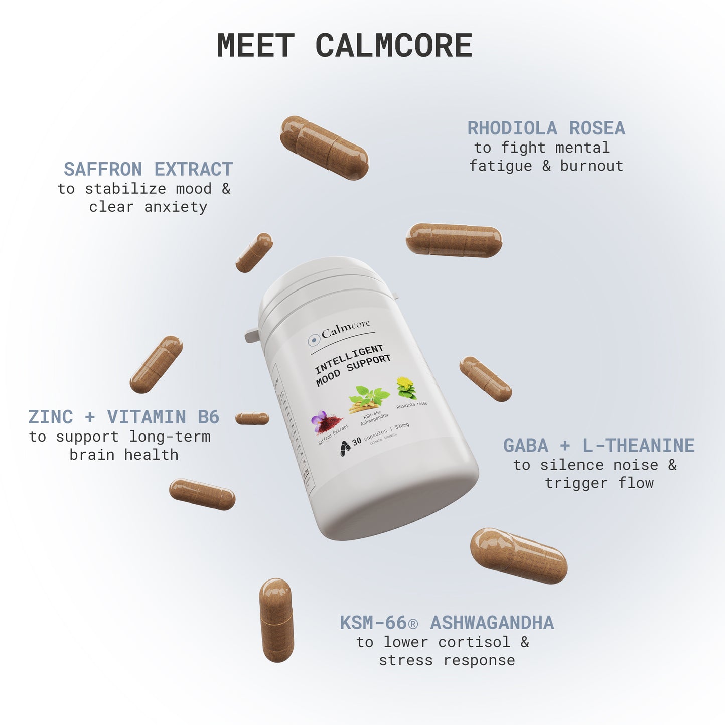 Calm Core - Intelligent Mood Support Kit